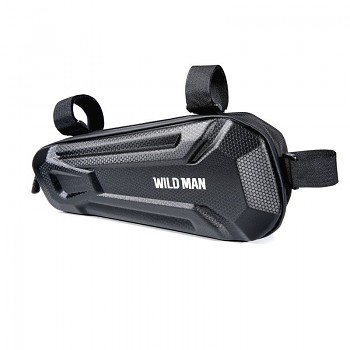 Wildman cestovní brašna pod rám kola se zipem 1.8L XT9 černá