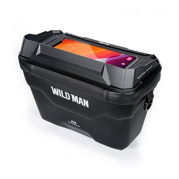 Wildman cestovní brašna na řídítka kola se zipem 3L (4"-7") XT8 černý