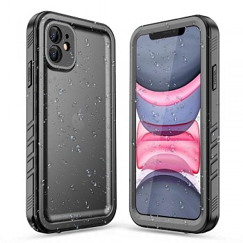 Kryt pro iPhone 11 vodotěsný Shellbox DOT černý