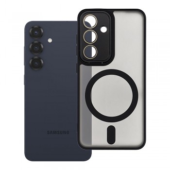 Kryt pro Samsung S25 Variete Mag Cover kompatibilní s MagSafe černý