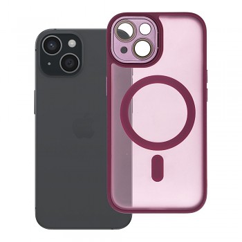 Kryt pro iPhone 15 Variete Mag Cover kompatibilní s MagSafe fialový