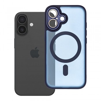Kryt pro iPhone 16 Variete Mag Cover kompatibilní s MagSafe tmavě modrý