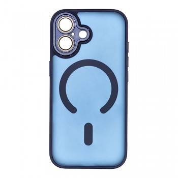 Kryt pro iPhone 17 Variete Mag Cover kompatibilní s MagSafe tmavě modrý