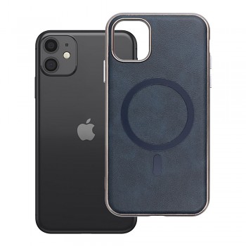 Kryt pro iPhone 11 Gentleman Mag Cover kompatibilní s MagSafe tmavě modrý