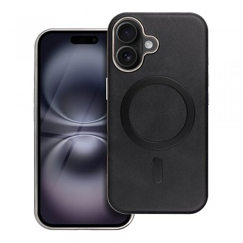 Kryt pro iPhone 15 Gentleman Mag Cover kompatibilní s MagSafe černý