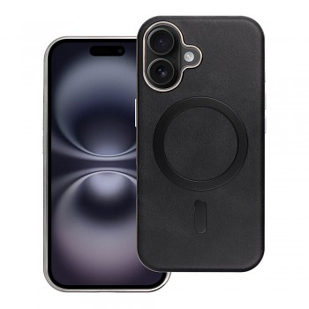 Kryt pro iPhone 16 Gentleman Mag Cover kompatibilní s MagSafe černý