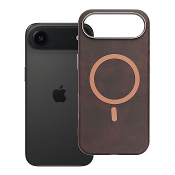 Kryt pro iPhone 17 AIR Gentleman Mag Cover kompatibilní s MagSafe hnědý