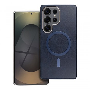Kryt pro Samsung S25 FE Gentleman Mag Cover kompatibilní s MagSafe tmavě modrý
