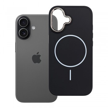 Kryt pro iPhone 17 Frame Mag Cover kompatibilní s MagSafe černý