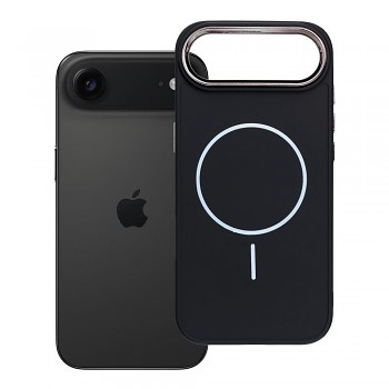 Kryt pro iPhone 17 AIR Frame Mag Cover kompatibilní s MagSafe černý
