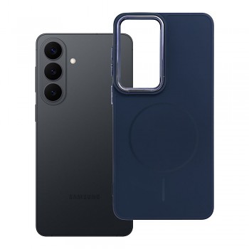 Kryt pro Samsung S26 PLUS Frame Mag Cover kompatibilní s MagSafe tmavě modrý