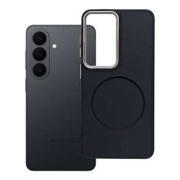 Kryt pro Samsung S26 Frame Mag Cover kompatibilní s MagSafe černý