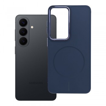 Kryt pro Samsung S26 Frame Mag Cover kompatibilní s MagSafe tmavě modrý