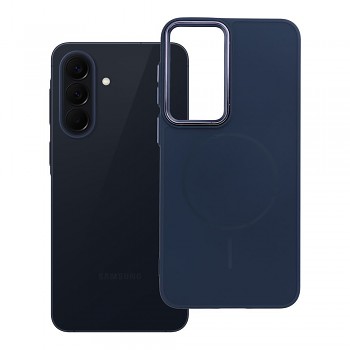 Kryt pro Samsung A57 Frame Mag Cover kompatibilní s MagSafe tmavě modrý