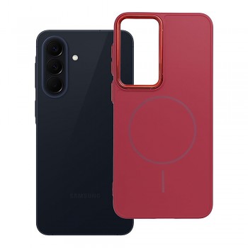 Kryt pro Samsung A57 Frame Mag Cover kompatibilní s MagSafe purpurový