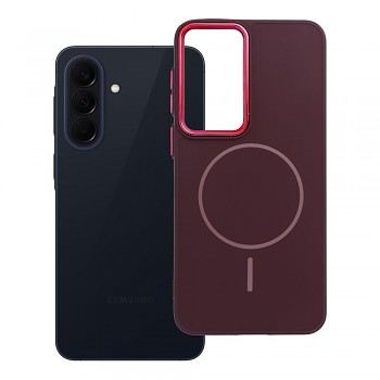 Kryt pro Samsung A57 Frame Mag Cover kompatibilní s MagSafe fialový