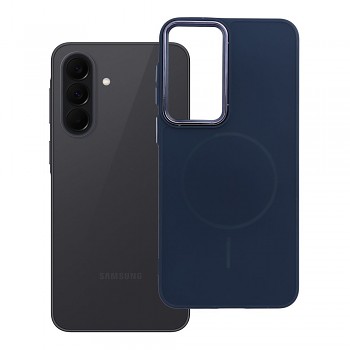 Kryt pro Samsung A37 Frame Mag Cover kompatibilní s MagSafe tmavě modrý