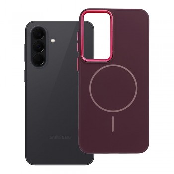Kryt pro Samsung A37 Frame Mag Cover kompatibilní s MagSafe fialový