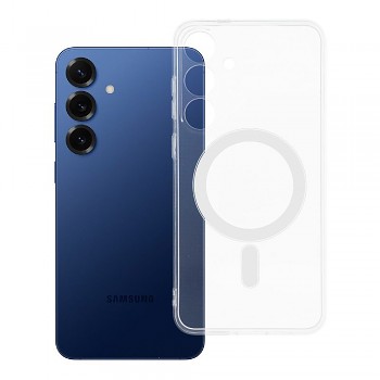 Kryt pro Samsung S25 PLUS Clear Case 2 mm Mag Cover kompatibilní s MagSafe (ochrana fotoaparátu) transparentní