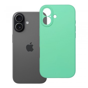 Silikonový kryt pro iPhone 17 2 mm (ochrana fotoaparátu) kompatibilní s MagSafe mátový
