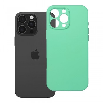 Silikonový kryt pro iPhone 16 PRO MAX 2 mm (ochrana fotoaparátu) kompatibilní s MagSafe mátový