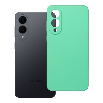 Silikonový kryt pro Samsung S25 EDGE 2 mm (ochrana fotoaparátu) kompatibilní s MagSafe mátový