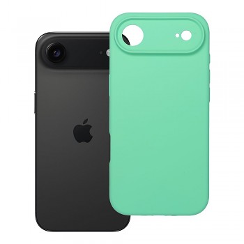 Silikonový kryt pro iPhone 17 AIR 2 mm (ochrana fotoaparátu) kompatibilní s MagSafe mátový