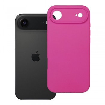 Silikonový kryt pro iPhone 17 AIR 2 mm (ochrana fotoaparátu) kompatibilní s MagSafe růžový
