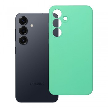 Silikonový kryt pro Samsung S25 PLUS 2 mm (ochrana fotoaparátu) kompatibilní s MagSafe mátový