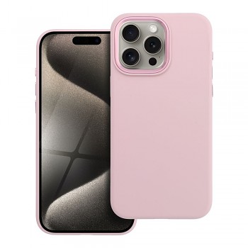 Kryt pro iPhone 15 PRO MAX Forcell F-Protect Frame Premium kompatibilní s MagSafe růžový