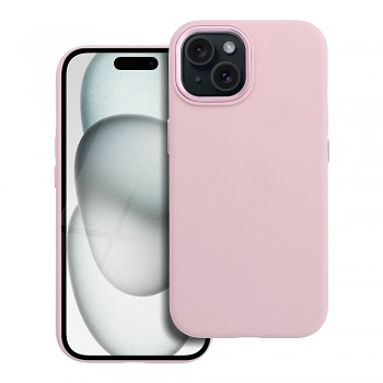 Kryt pro iPhone 15 Forcell F-Protect Frame Premium kompatibilní s MagSafe růžový
