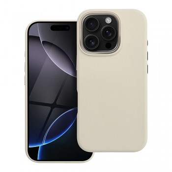 Kryt pro iPhone 16 PRO Forcell F-Protect Frame Premium kompatibilní s MagSafe starobílý