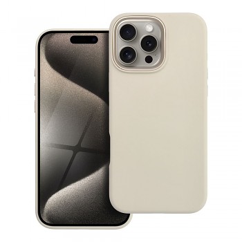 Kryt pro iPhone 16 PRO MAX Forcell F-Protect Frame Premium kompatibilní s MagSafe starobílý