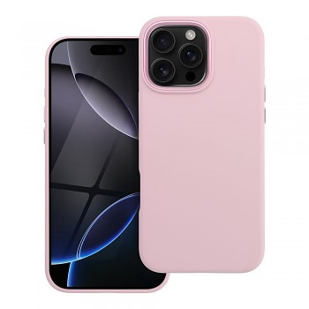 Kryt pro iPhone 16 PRO MAX Forcell F-Protect Frame Premium kompatibilní s MagSafe růžový