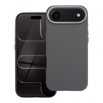 Kryt pro iPhone 17 AIR Forcell F-Protect Frame Premium kompatibilní s MagSafe šedý