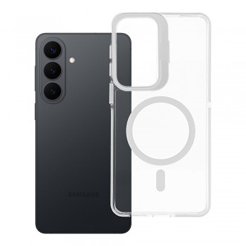 Kryt pro Samsung S26 PLUS Lens Mag Cover kompatibilní s MagSafe bílý