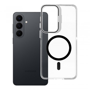 Kryt pro Samsung S26 PLUS Lens Mag Cover kompatibilní s MagSafe černý