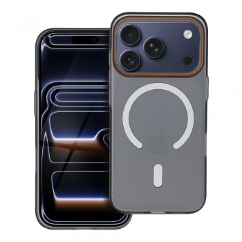 Kryt pro iPhone 17 AIR Go Orange kompatibilní s MagSafe černý