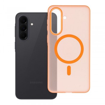 Kryt pro Samsung A37 Go Orange kompatibilní s MagSafe oranžový