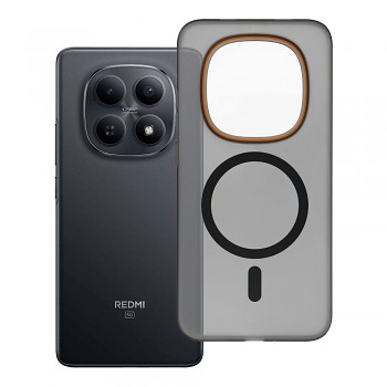 Kryt pro Xiaomi Redmi Note 15 PRO 5G Go Orange kompatibilní s MagSafe černý