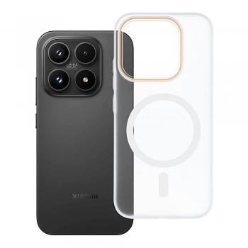Kryt pro Xiaomi 17 Go Orange kompatibilní s MagSafe transparentní