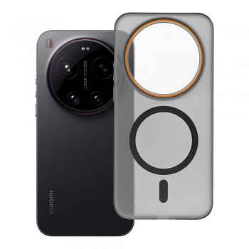 Kryt pro Xiaomi 17 ULTRA Go Orange kompatibilní s MagSafe černý