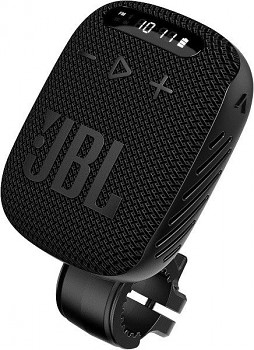 Bezdrátový reproduktor JBL Wind 3 s držákem na řídítka černý