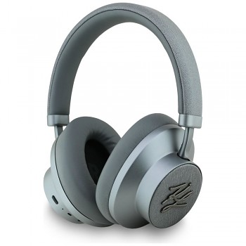 Bezdrátová sluchátka ANC KARL LAGERFELD Grained Initials KF003084 šedá