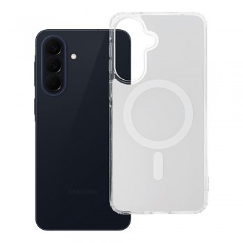 Kryt pro Samsung A57 Clear Fusion Mag Cover kompatibilní s MagSafe bílý