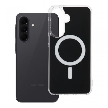 Kryt pro Samsung A37 Clear Fusion Mag Cover kompatibilní s MagSafe černý