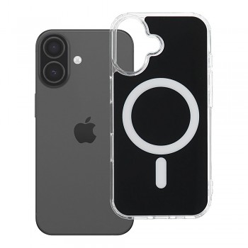 Kryt pro iPhone 17 Clear Fusion Mag Cover kompatibilní s MagSafe černý