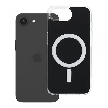 Kryt pro iPhone 16e (SE4 2025) / 17e Clear Fusion Mag Cover kompatibilní s MagSafe černý