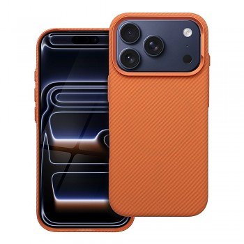 Kryt pro iPhone 16 PRO MAX K-Look kompatibilní s MagSafe oranžový