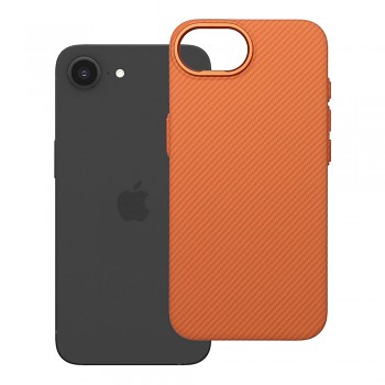 Kryt pro iPhone 16e (SE4 2025) / 17e K-Look kompatibilní s MagSafe oranžový